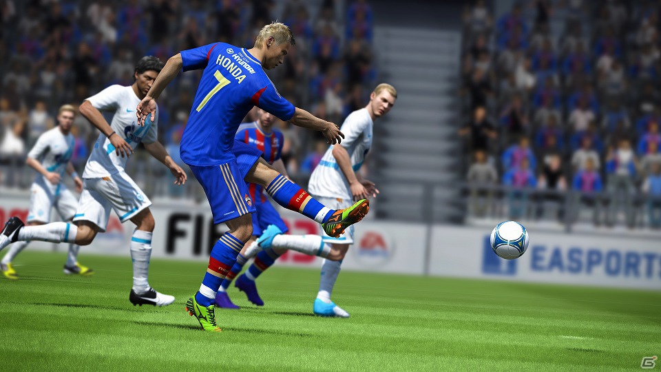 PS3/Xbox 360/PSP/PS Vita「FIFA 13ワールドクラス サッカー」公式サイトにて本田圭祐選手のインタビュービデオ公開の画像2