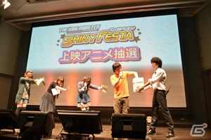 新作アニメの監督を務めた錦織敦史氏もゲストに登場！PSP「アイドルマスター シャイニーフェスタ」新作アニメプレミアム先行上映会レポートの画像2