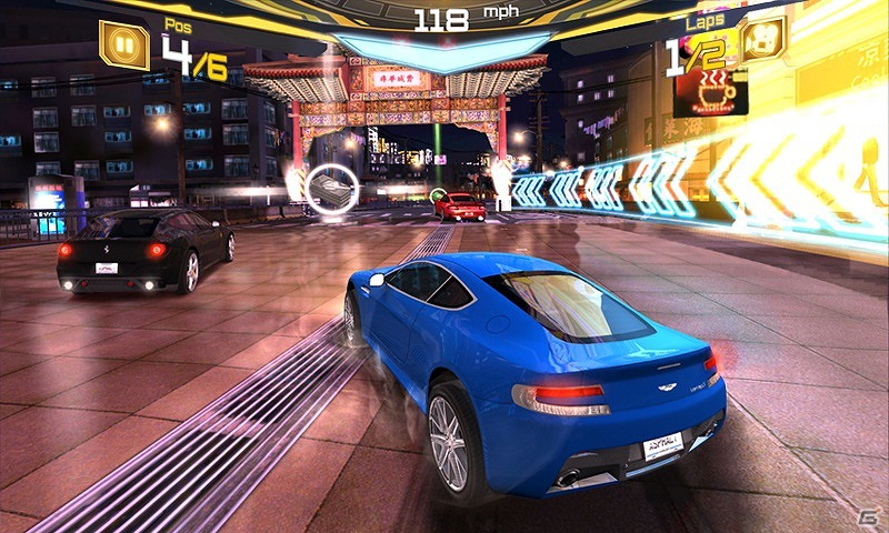 世界の超一流マシンが登場するAndroid「アスファルト7：Heat」がauスマートパスに対応の画像1