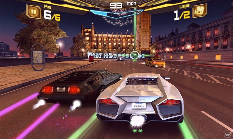 世界の超一流マシンが登場するAndroid「アスファルト7：Heat」がauスマートパスに対応の画像5