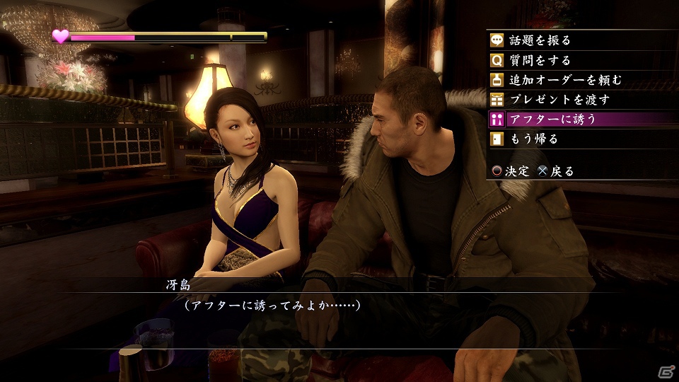 PS3「龍が如く5 夢、叶えし者」アフターに誘うのもデートする場所も自由になったキャバクラを紹介！の画像16