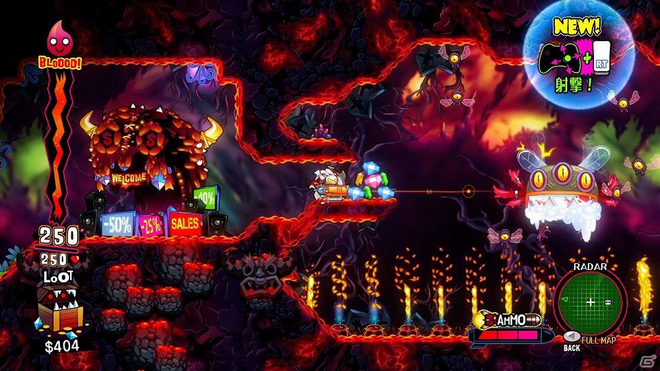 PS3/Xbox 360「地獄だい好き Hell Yeah！」本日10月3日より配信開始！序盤が楽しめる無料体験版も登場の画像5