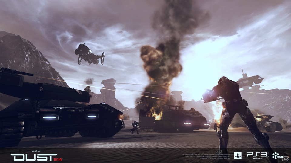 世界は拡がり続ける「EVE Online」＆CBTは今冬予定、PS Vitaでは一部の要素が遊べるPS3「DUST 514」プレゼン＆インタビューレポートの画像61