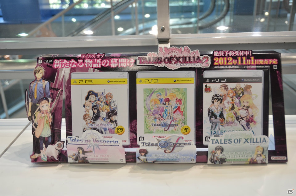 PS3「テイルズ オブ エクシリア2」のデコレーションカーやエルとジュードの館内アナウンスが楽しめる「アムラックス×テイルズ オブ エクシリア2」体験レポートの画像13
