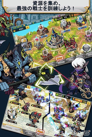 指先で広がる世界征服！iOS「キングダムロイヤル」配信開始の画像3