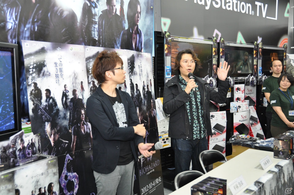 PS3/Xbox 360「バイオハザード6」売り場にゾンビ化したリズが乱入！？シリーズ初めての人も往年のファンもどちらも楽しめる最高傑作に！発売記念イベントレポの画像16