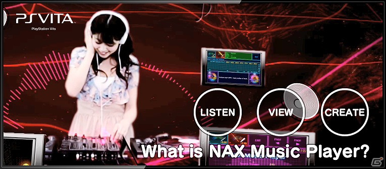 Ps Vita向け多機能音楽プレイヤーソフト Nax Music Player 公式サイトがオープン プロモーションムービーを公開 ゲーム情報サイト Gamer