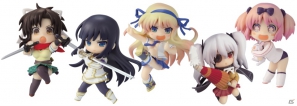PS Vita「閃乱カグラ SHINOVI VERSUS -少女達の証明-」半蔵学院メンバーのデフォルメフィギュアが付属する限定版＆先着購入特典の内容を公開の画像1