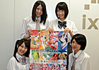 公式サイトでプレイ可能に＆豪華カードが手に入るキャンペーンも実施！「メガミエンゲイジ！」PVでタイアップしたアイドルカレッジが編集部にやってきた