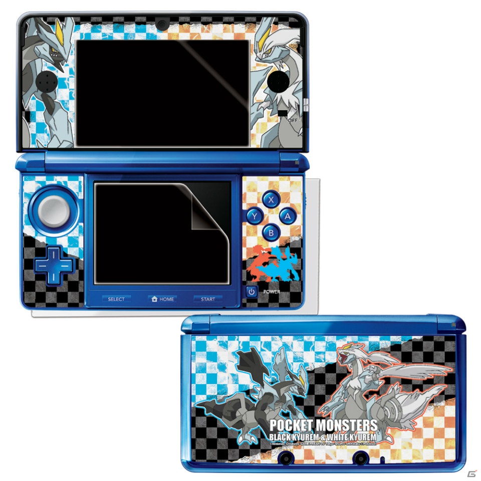 HORI、ブラックキュレム＆ホワイトキュレムとイーブイのデザインを施したニンテンドー3DS/3DS LL向けの「ポケモン」関連商品4種を2012年11月に発売の画像11