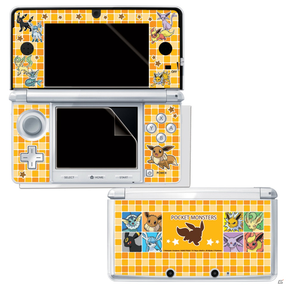 HORI、ブラックキュレム＆ホワイトキュレムとイーブイのデザインを施したニンテンドー3DS/3DS LL向けの「ポケモン」関連商品4種を2012年11月に発売の画像12