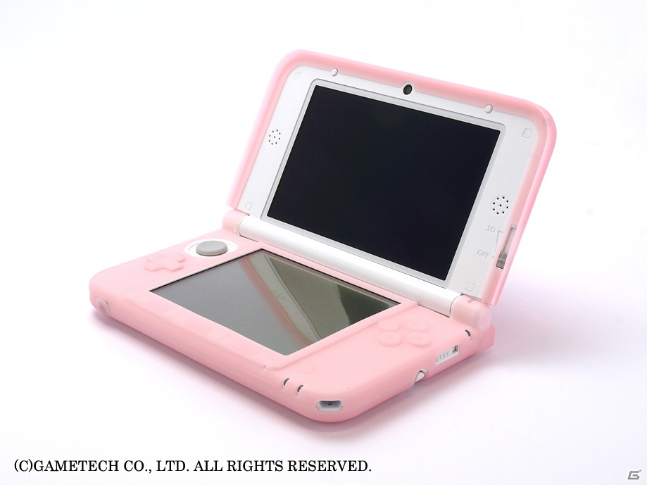 ゲームテック、3DS LL用「シリコンプロテククタ3DLL」の新色・ピンクを10月18日に発売の画像3