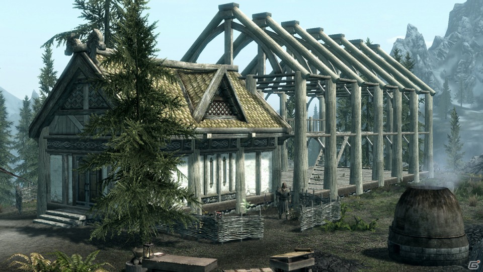 「The Elder Scrolls V： Skyrim」Xbox 360版DLC第2弾「Hearthfire」が10月10日より配信開始―Skyrimの地で家や家族を持とうの画像3