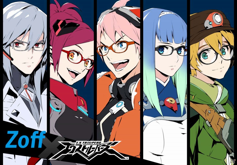 PS3/3DS「エクストルーパーズ」Zoffの人気メガネがゲーム中に登場するコラボ決定！さらに新たなミッションプレイ動画も公開の画像1