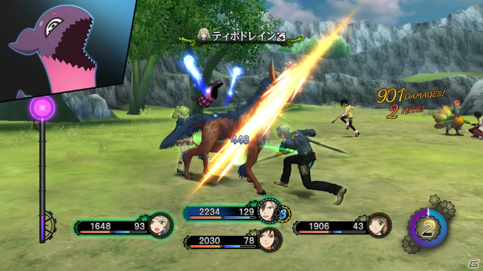 【TOX2特集】PS3「テイルズ オブ エクシリア2」新たな戦闘システム「XDR-LMBS」やシナリオに関連した多数のシステムなど本作のゲームシステムをまるっとチェック！の画像48