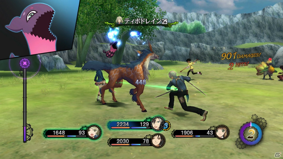 【TOX2特集】PS3「テイルズ オブ エクシリア2」新たな戦闘システム「XDR-LMBS」やシナリオに関連した多数のシステムなど本作のゲームシステムをまるっとチェック！の画像49