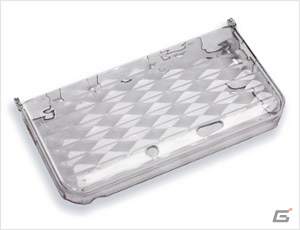 カットグラス風デザインの3DS LL用保護ケース「デコクリスタルケース」が10月19日に発売の画像2