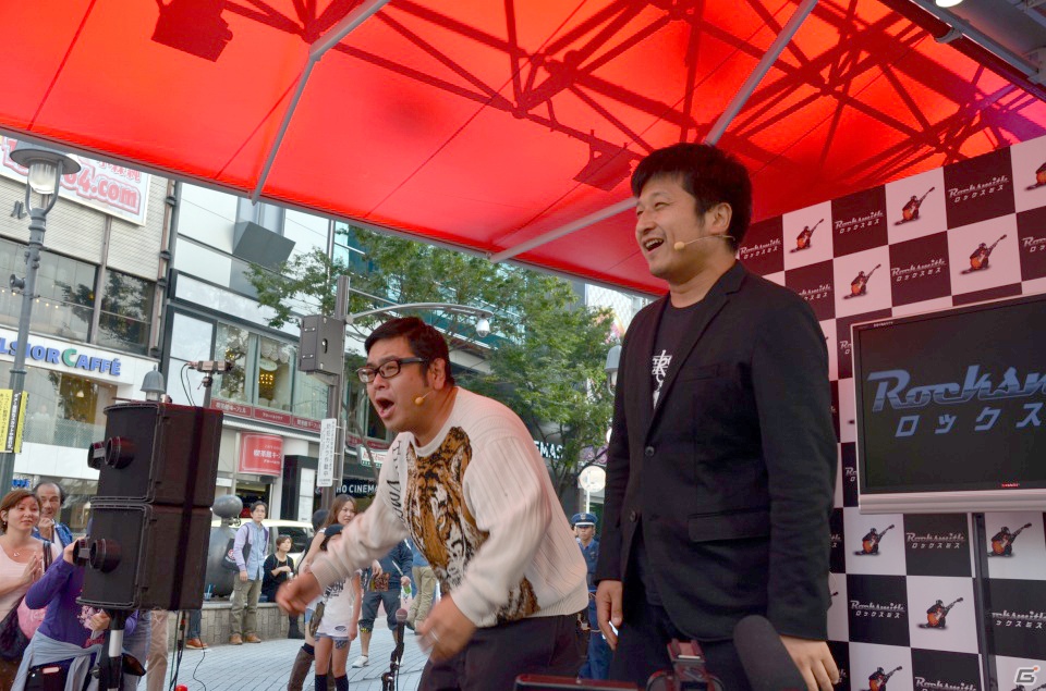 お笑いコンビ・ダイノジによるハイテンション・エアギターも炸裂！PS3/Xbox 360「ロックスミス」体験会イベントをレポートの画像10