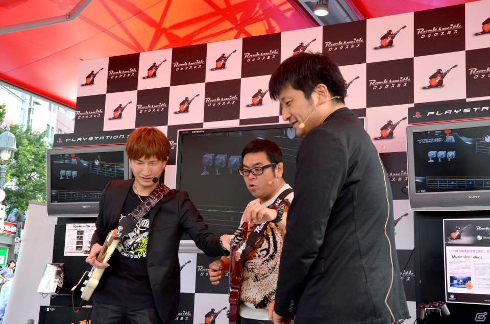 お笑いコンビ・ダイノジによるハイテンション・エアギターも炸裂！PS3/Xbox 360「ロックスミス」体験会イベントをレポートの画像34