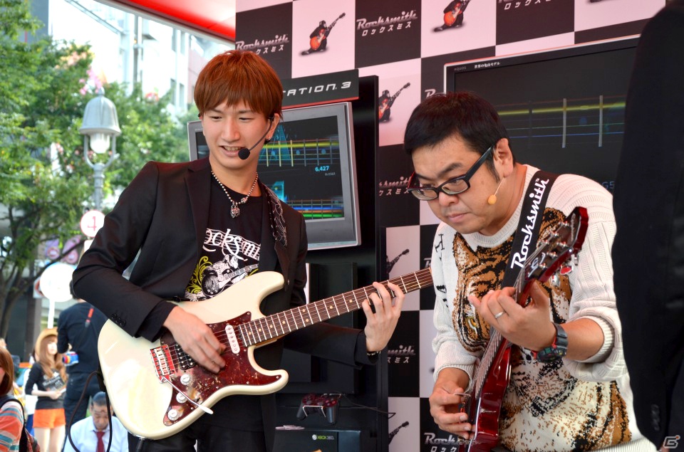 お笑いコンビ・ダイノジによるハイテンション・エアギターも炸裂！PS3/Xbox 360「ロックスミス」体験会イベントをレポートの画像35