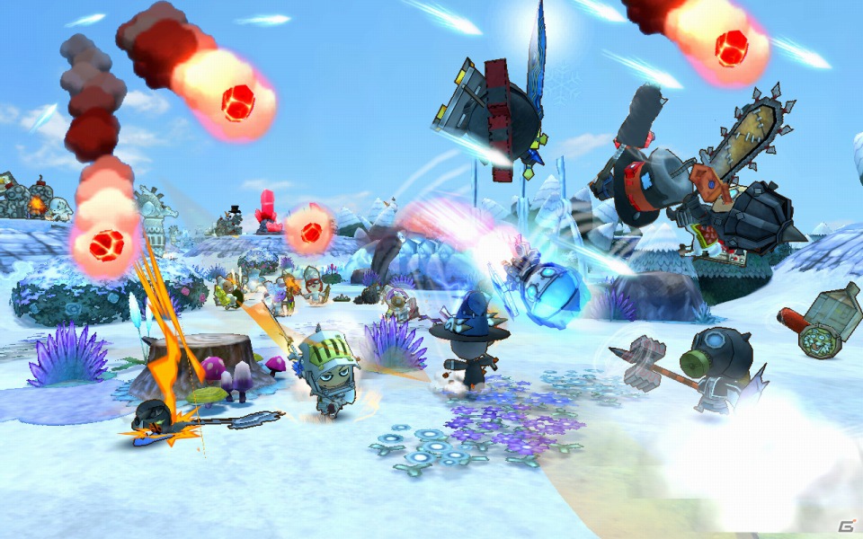 コミカルなキャラクターで戦争を楽しめるXbox LIVE アーケード「Happy Wars」の配信を開始の画像2