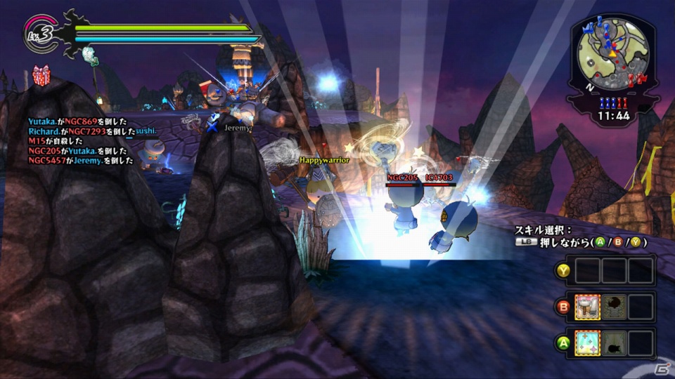 コミカルなキャラクターで戦争を楽しめるXbox LIVE アーケード「Happy Wars」の配信を開始の画像6