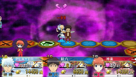 Live2Dでぬるぬる動く銀さんたちがボードゲームで大暴れ！PSP「銀魂のすごろく」が2013年1月24日に発売決定の画像13