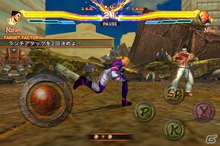 iOS「ストリートファイター X 鉄拳 MOBILE」新規キャラクター無償追加決定！最強の人間兵器・ロレントが登場の画像13