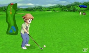 簡単操作で手軽にゴルフ対決！3DS「おきらくゴルフ3D」公式サイトがオープンの画像20