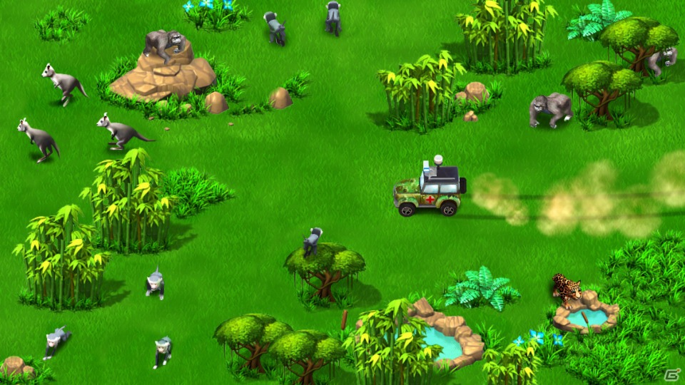 iOS「ワンダーZOO」10月18日よりApp Storeにて配信開始―絶滅危機の動物たちを助けて自分だけの動物園に迎えようの画像3