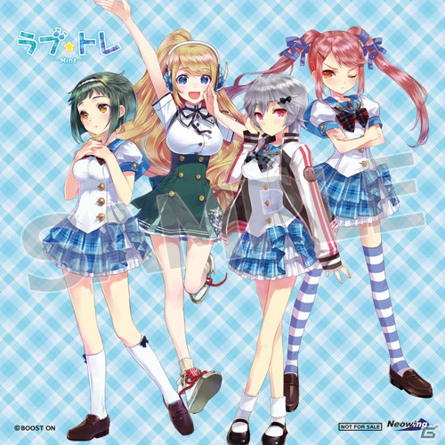 ラフでも気になるイラストばかり！Xbox 360「ラブ☆トレ～Mint～」店舗特典が公開にの画像6