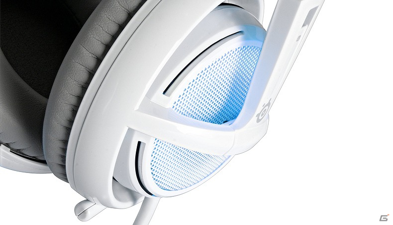 SteelSeries、左右のイヤーカップにBlue LEDを採用したヘッドセット「SteelSeries Siberia v2 Frost Blue」を11月16日に発売の画像2