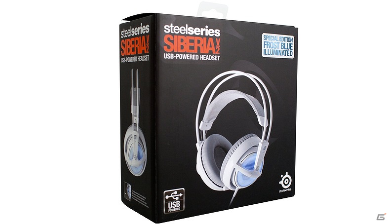 SteelSeries、左右のイヤーカップにBlue LEDを採用したヘッドセット「SteelSeries Siberia v2 Frost  Blue」を11月16日に発売 | Gamer