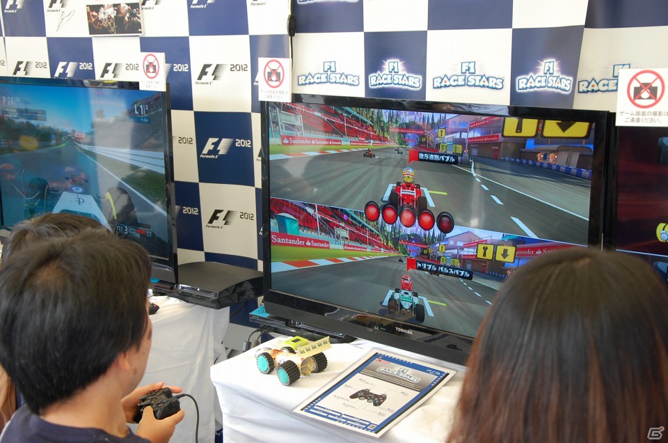 PS3「F1 2012」＆「F1 RACE STARS」を「モータースポーツジャパン2012 フェスティバル イン お台場」で体験しよう！コードマスターズブースレポの画像4