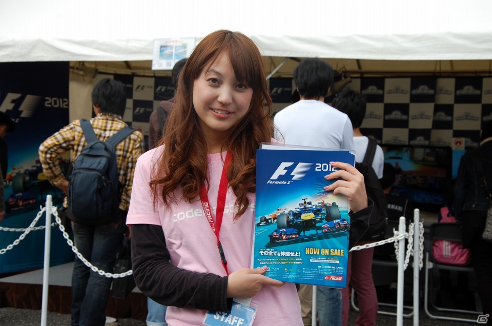 PS3「F1 2012」＆「F1 RACE STARS」を「モータースポーツジャパン2012 フェスティバル イン お台場」で体験しよう！コードマスターズブースレポの画像6