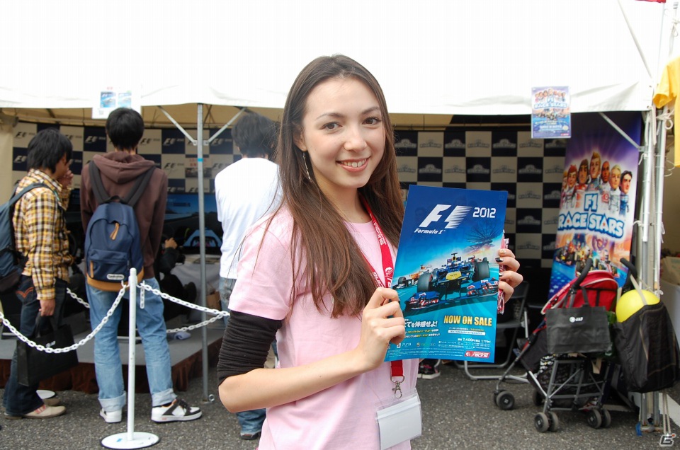 PS3「F1 2012」＆「F1 RACE STARS」を「モータースポーツジャパン2012 フェスティバル イン お台場」で体験しよう！コードマスターズブースレポの画像7