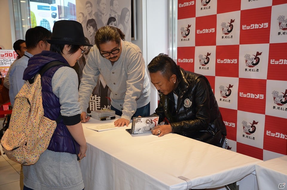 今までで最も密度の濃い作品になった―PS3「龍が如く5 夢、叶えし者」店頭体験会＆名越稔洋氏サイン会レポートの画像14