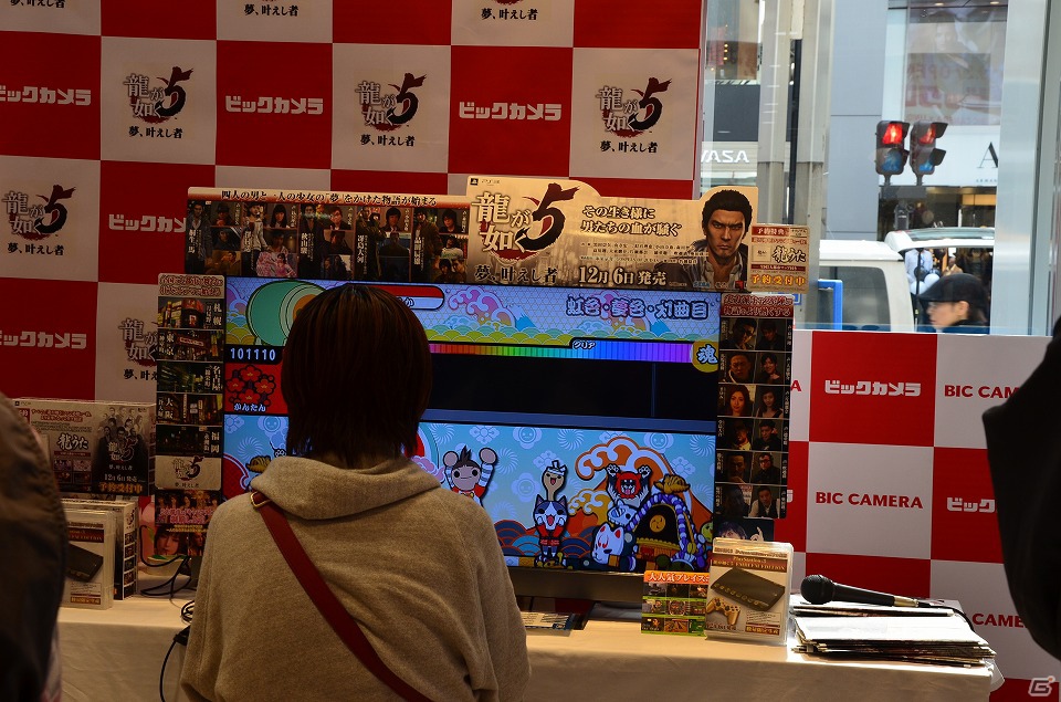 今までで最も密度の濃い作品になった―PS3「龍が如く5 夢、叶えし者」店頭体験会＆名越稔洋氏サイン会レポートの画像6