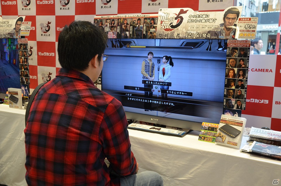 今までで最も密度の濃い作品になった―PS3「龍が如く5 夢、叶えし者」店頭体験会＆名越稔洋氏サイン会レポートの画像8