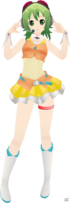 ボーカロイド“GUMI”がリズムアクションゲームになって登場！PSP「Megpoid the Music #」2013年春発売の画像1