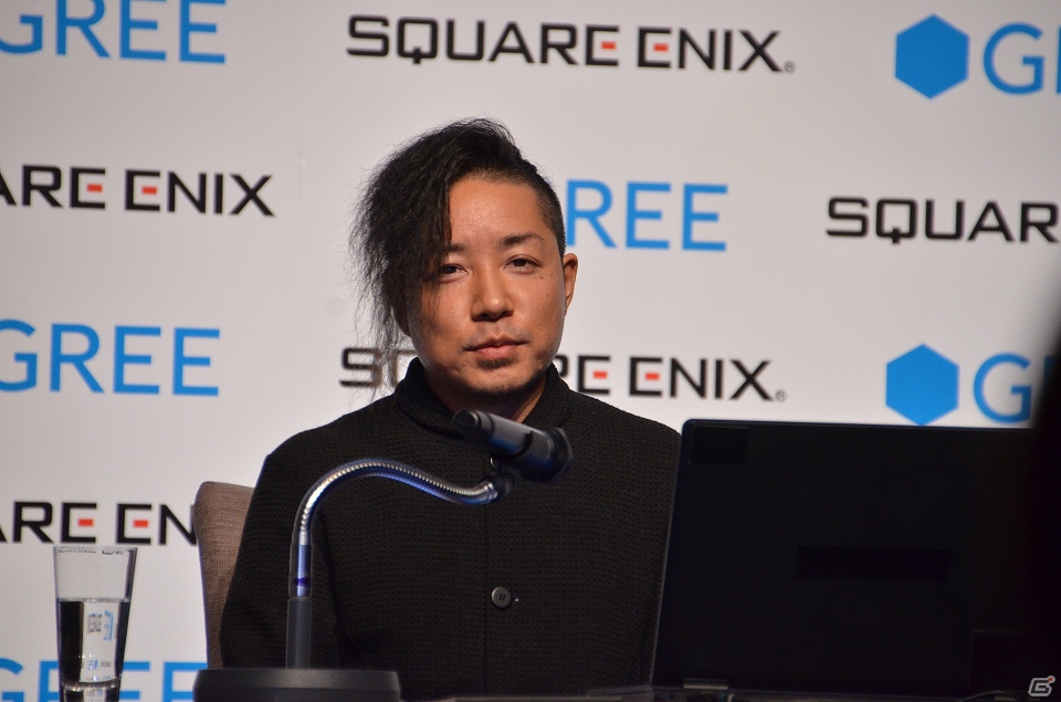 ゲーム紹介のプレゼンテーションも行われたスクウェア・エニックスとグリーによる共同記者発表会の模様をお届けの画像6
