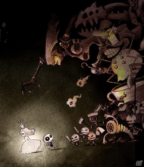 PS Vita「Dokuro」公式サイトにて描き下ろしのハロウィン壁紙が配信開始の画像1