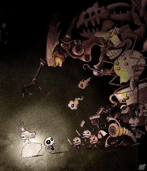 PS Vita「Dokuro」公式サイトにて描き下ろしのハロウィン壁紙が配信開始の画像1