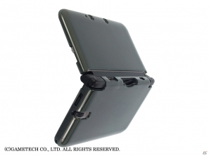 3DS LL本体外側をしっかり守るTPU素材プロテクトカバー「ソフトクリスタルシェル3DLL（全3色）」が10月31日に発売の画像11