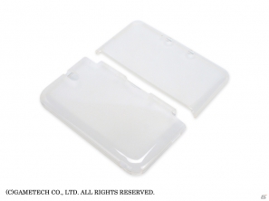 3DS LL本体外側をしっかり守るTPU素材プロテクトカバー「ソフトクリスタルシェル3DLL（全3色）」が10月31日に発売の画像7
