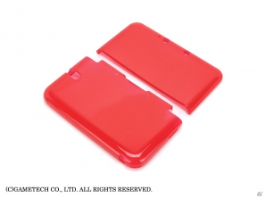 3DS LL本体外側をしっかり守るTPU素材プロテクトカバー「ソフトクリスタルシェル3DLL（全3色）」が10月31日に発売の画像9