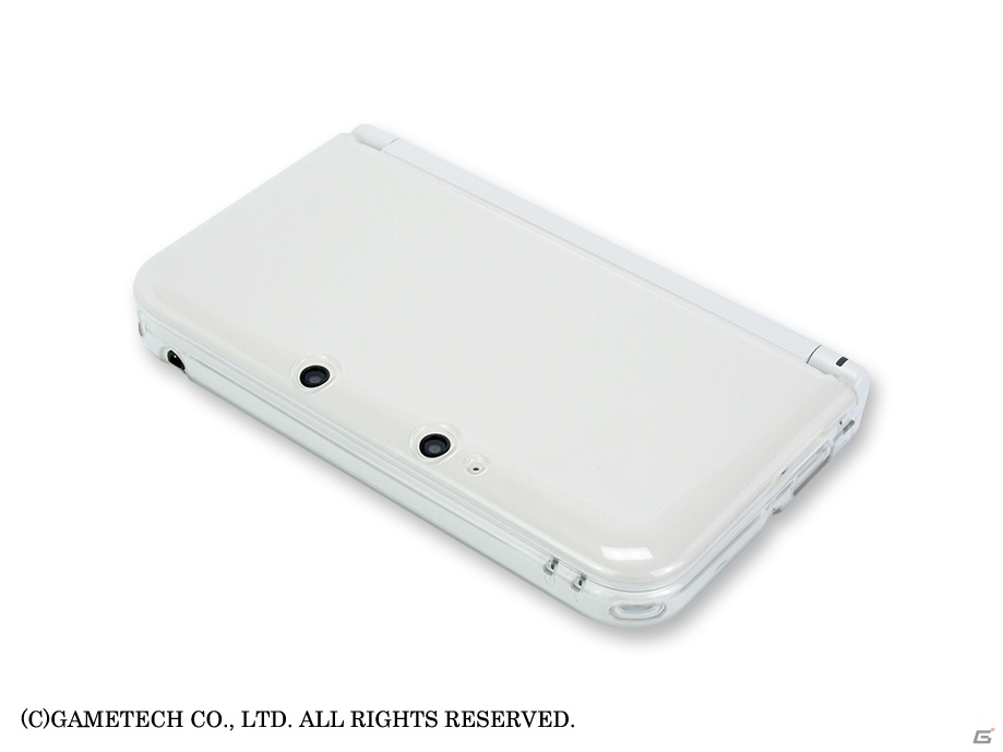 3DS LL本体外側をしっかり守るTPU素材プロテクトカバー「ソフトクリスタルシェル3DLL（全3色）」が10月31日に発売の画像4