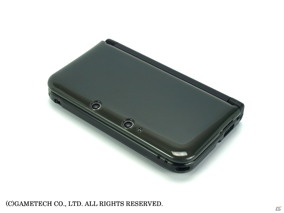 3DS LL本体外側をしっかり守るTPU素材プロテクトカバー「ソフトクリスタルシェル3DLL（全3色）」が10月31日に発売の画像5