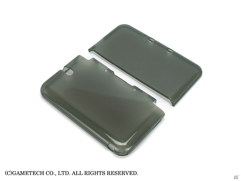 3DS LL本体外側をしっかり守るTPU素材プロテクトカバー「ソフトクリスタルシェル3DLL（全3色）」が10月31日に発売の画像8