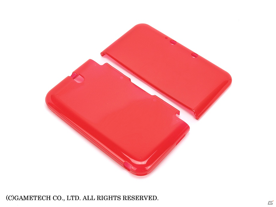 3DS LL本体外側をしっかり守るTPU素材プロテクトカバー「ソフトクリスタルシェル3DLL（全3色）」が10月31日に発売の画像9